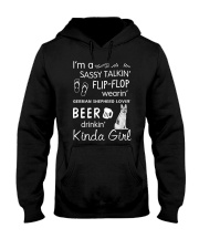 German Shepherd Sassy Talking Hooded Sweatshirt thumbnail