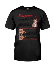 Pawprints American Pit Bull Terrier Classic T-Shirt thumbnail
