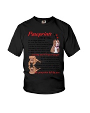 Pawprints American Pit Bull Terrier Youth T-Shirt thumbnail