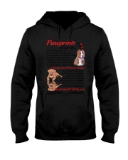 Pawprints American Pit Bull Terrier Hooded Sweatshirt thumbnail