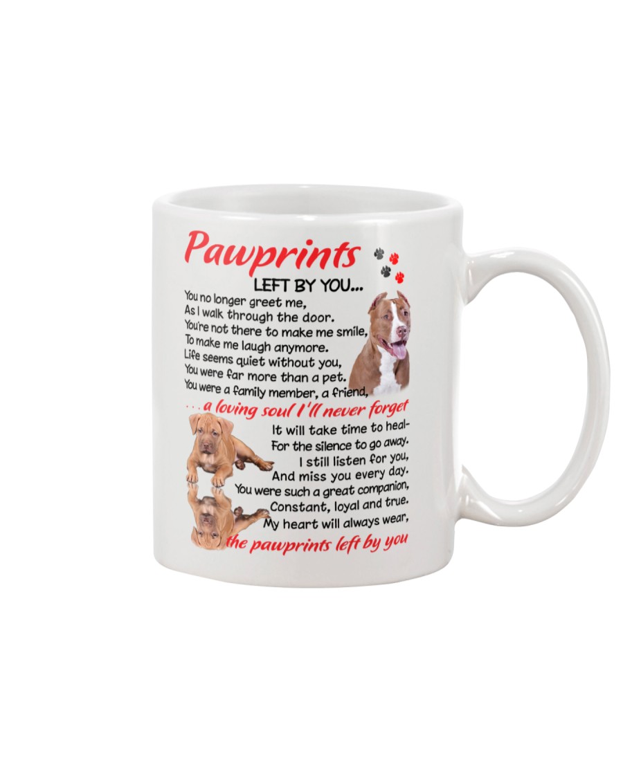 Pawprints American Pit Bull Terrier Mug