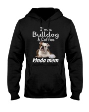 Bulldog Kinda Mom Hooded Sweatshirt thumbnail
