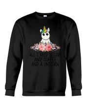 UNICORN All I Need Crewneck Sweatshirt thumbnail