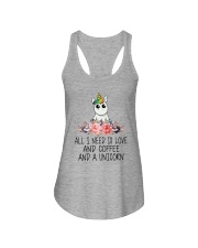 UNICORN All I Need Ladies Flowy Tank front