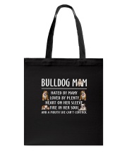 Bulldog Mom Tote Bag thumbnail