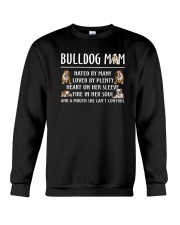 Bulldog Mom Crewneck Sweatshirt thumbnail