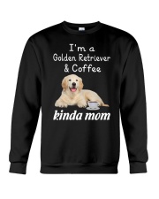 Golden Retriever Kinda Mom Crewneck Sweatshirt thumbnail