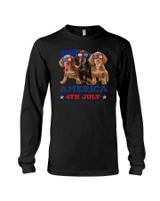 4th July Dachshund Long Sleeve Tee thumbnail