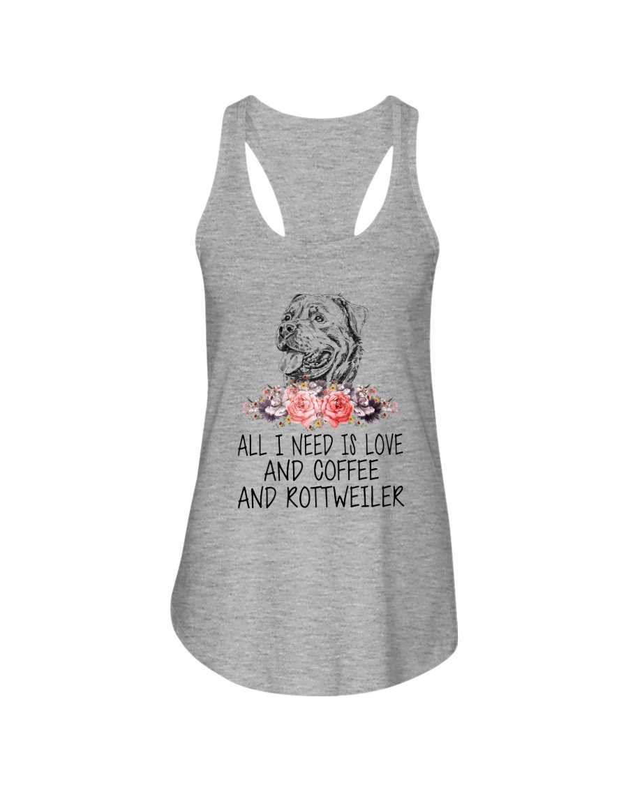 Rottweiler All I Need Ladies Flowy Tank