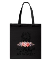Rottweiler All I Need Tote Bag thumbnail