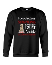 Golden Retriever Symptoms Crewneck Sweatshirt thumbnail