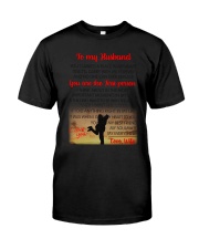 To My Husband Classic T-Shirt thumbnail