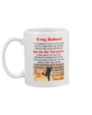 To My Husband Mug back
