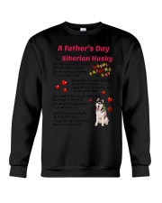 Poem From Siberian Husky Crewneck Sweatshirt thumbnail