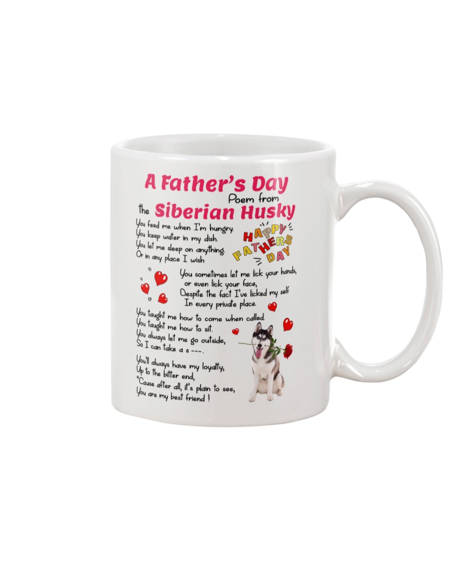 Poem From Siberian Husky Mug