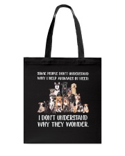 I Help Animal Tote Bag thumbnail