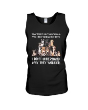 I Help Animal Unisex Tank thumbnail