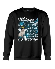Fly To Heaven French Bulldog Crewneck Sweatshirt thumbnail