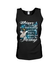 Fly To Heaven French Bulldog Unisex Tank thumbnail