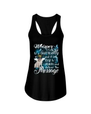 Fly To Heaven French Bulldog Ladies Flowy Tank thumbnail
