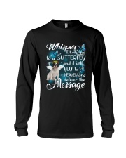 Fly To Heaven French Bulldog Long Sleeve Tee thumbnail