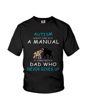Autism Dad Youth T-Shirt thumbnail