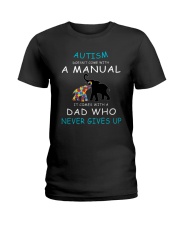 Autism Dad Ladies T-Shirt thumbnail