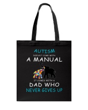 Autism Dad Tote Bag thumbnail