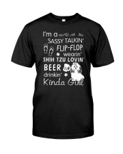 Shih Tzu Sassy Talking Classic T-Shirt thumbnail