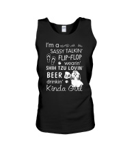 Shih Tzu Sassy Talking Unisex Tank thumbnail