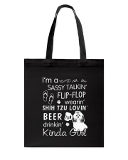 Shih Tzu Sassy Talking Tote Bag thumbnail