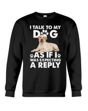 Labrador Retriever Reply Crewneck Sweatshirt thumbnail