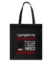 Elephant Symptoms Tote Bag thumbnail