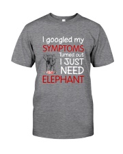 Elephant Symptoms Classic T-Shirt front