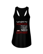 Elephant Symptoms Ladies Flowy Tank thumbnail