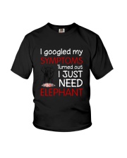 Elephant Symptoms Youth T-Shirt thumbnail