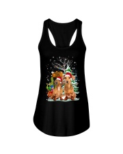 Dachshund Stop Stanta Phoebe 018 Ladies Flowy Tank thumbnail