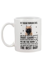 Human Dad Bouvier Des Flandres Mug back