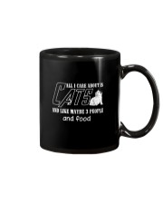 Cats All I Care Mug thumbnail