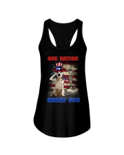 Siberian Husky One Nation Ladies Flowy Tank thumbnail