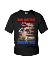 Siberian Husky One Nation Youth T-Shirt thumbnail