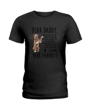 Daddy American Pit Bull Terrier Ladies T-Shirt thumbnail