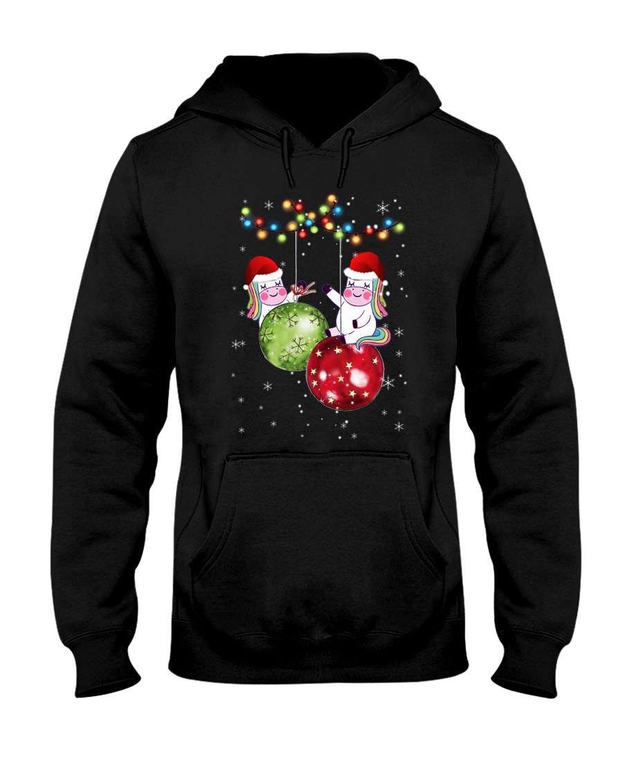 PHOEBE - Unicorns - 1611 - A10 Hooded Sweatshirt