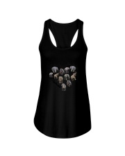 Just A Girl Elephants Ladies Flowy Tank thumbnail