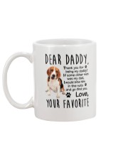Daddy Beagle Mug back