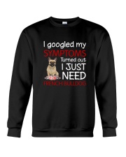 French Bulldog Symptoms Crewneck Sweatshirt thumbnail