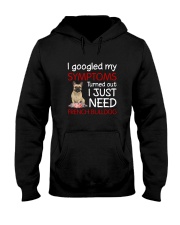 French Bulldog Symptoms Hooded Sweatshirt thumbnail