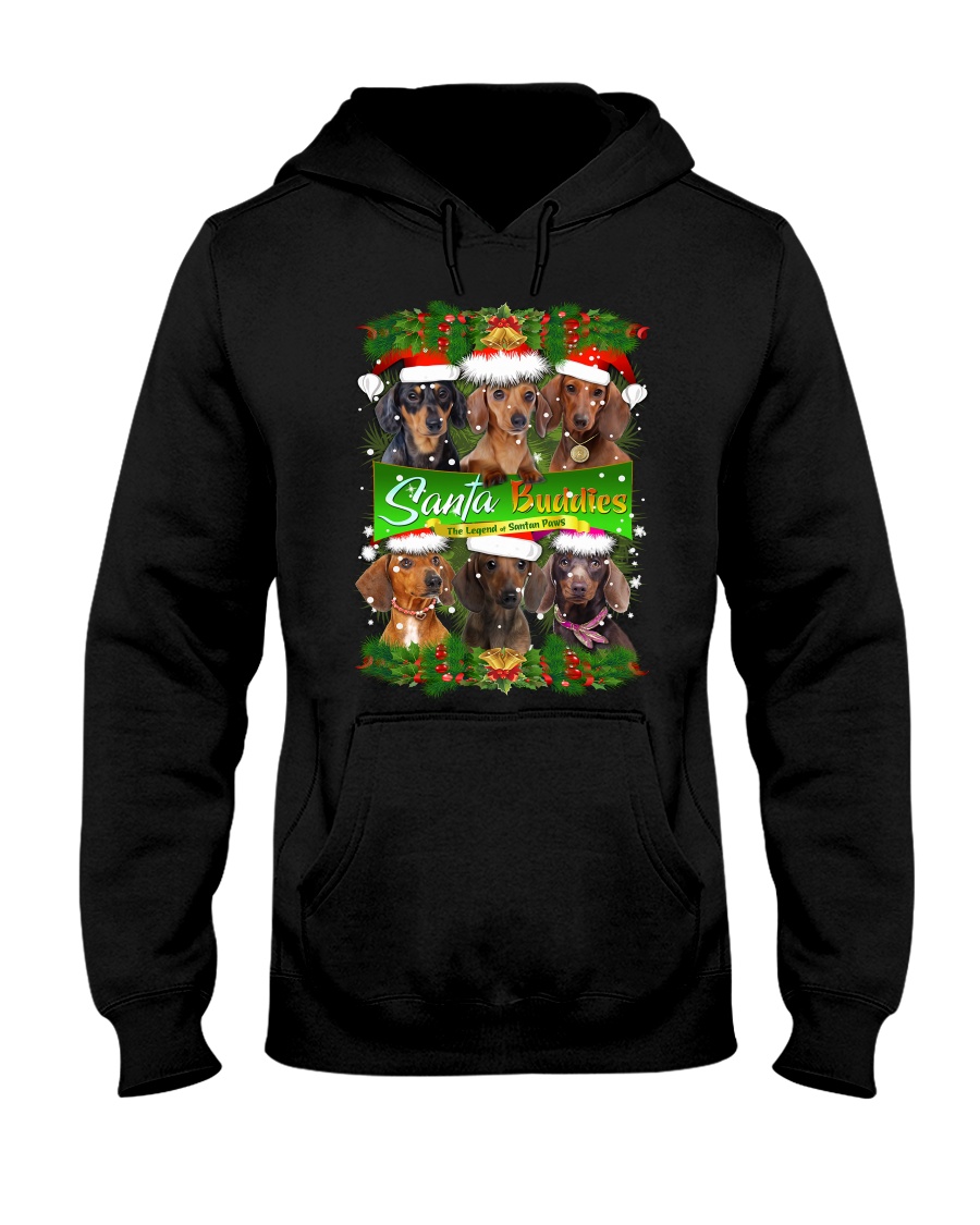 PHOEBE - Dachshund Buddies - 0510 - 28 Hooded Sweatshirt