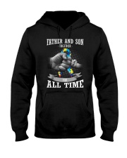 Father And Son Autism Hooded Sweatshirt thumbnail