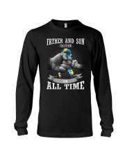 Father And Son Autism Long Sleeve Tee thumbnail